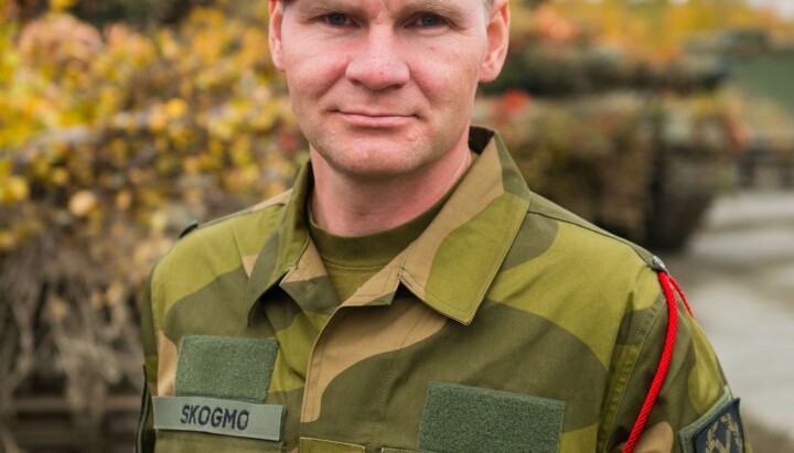 Oberstløytnant Ole Johan Skogmo er talsmann i Hæren. Foto: Forsvaret.