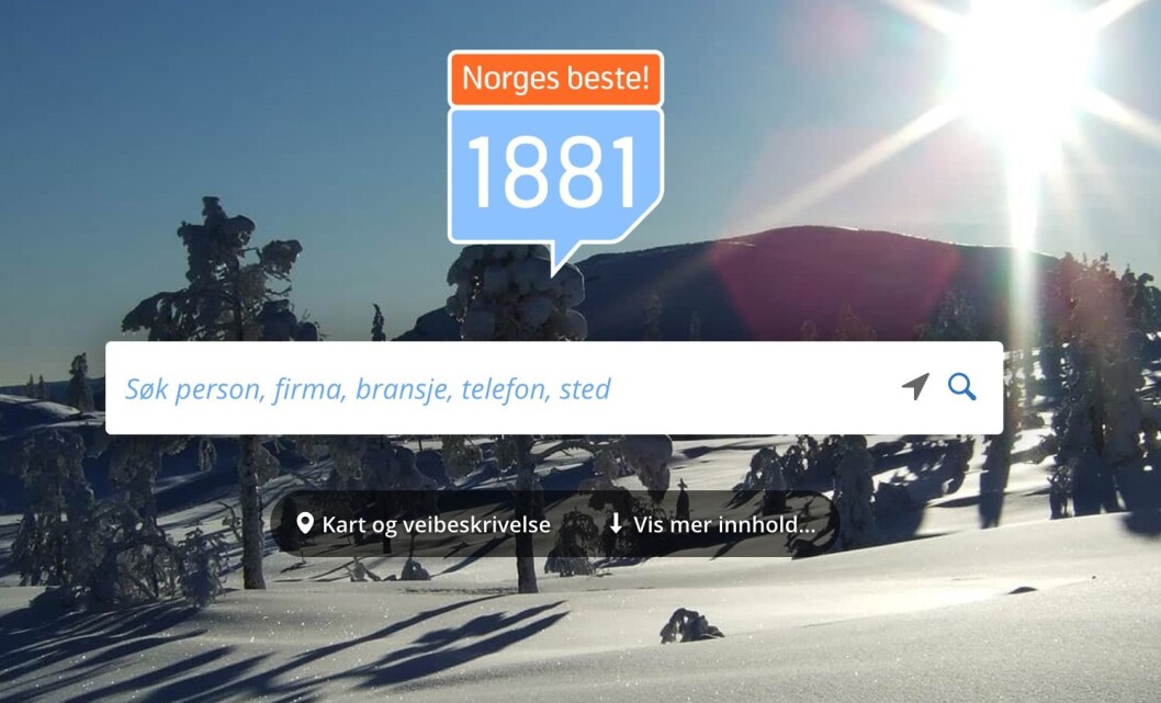 1881 på nett. 1881 på nett.
