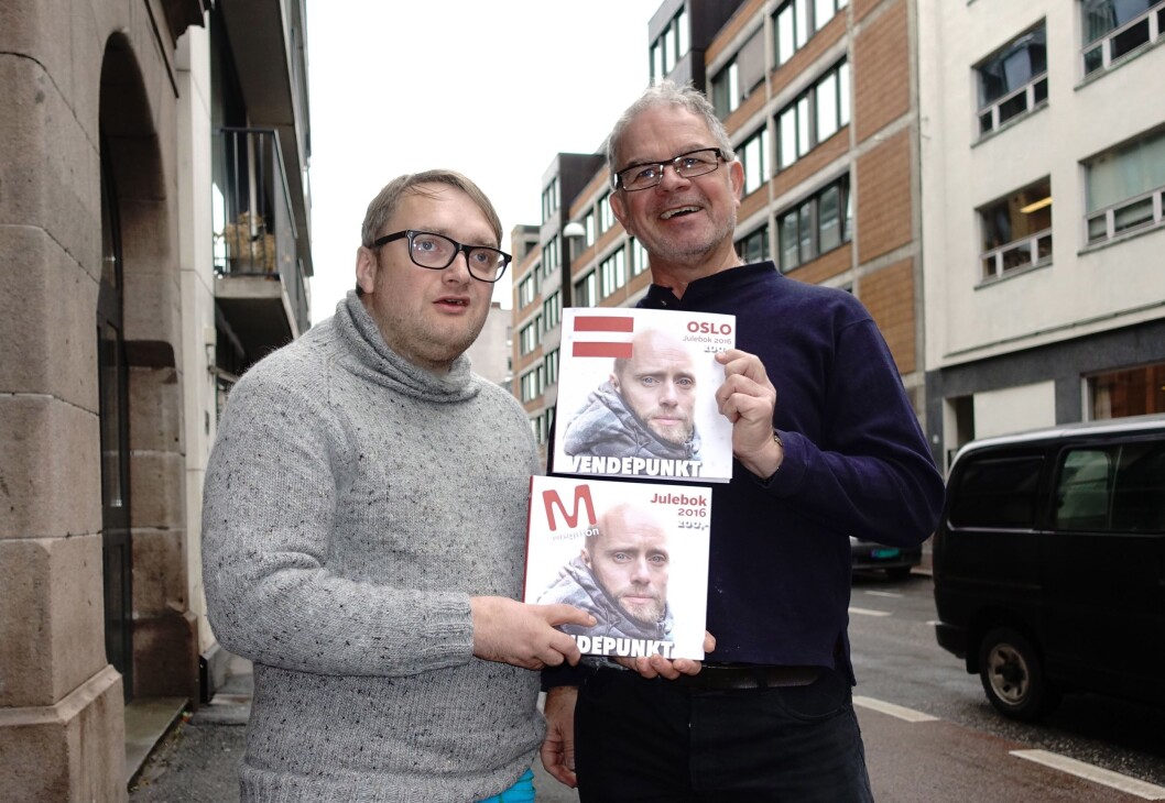 I år ligger vi under mange juletrær, konstaterer redaktørene Thomas Anthun Nielsen (til venstre) og Lars Aarønæs. I år ligger vi under mange juletrær, konstaterer redaktørene Thomas Anthun Nielsen (til venstre) og Lars Aarønæs.