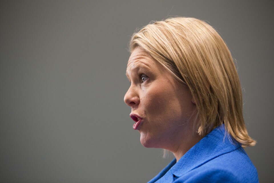 Innvandrings- og integreringsminister Sylvi Listhaug (Frp). Innvandrings- og integreringsminister Sylvi Listhaug (Frp).