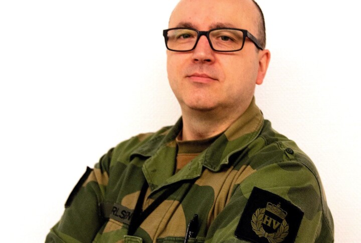 JONNY KARLSEN blir redaktør for Heimevernsbladet det neste året.