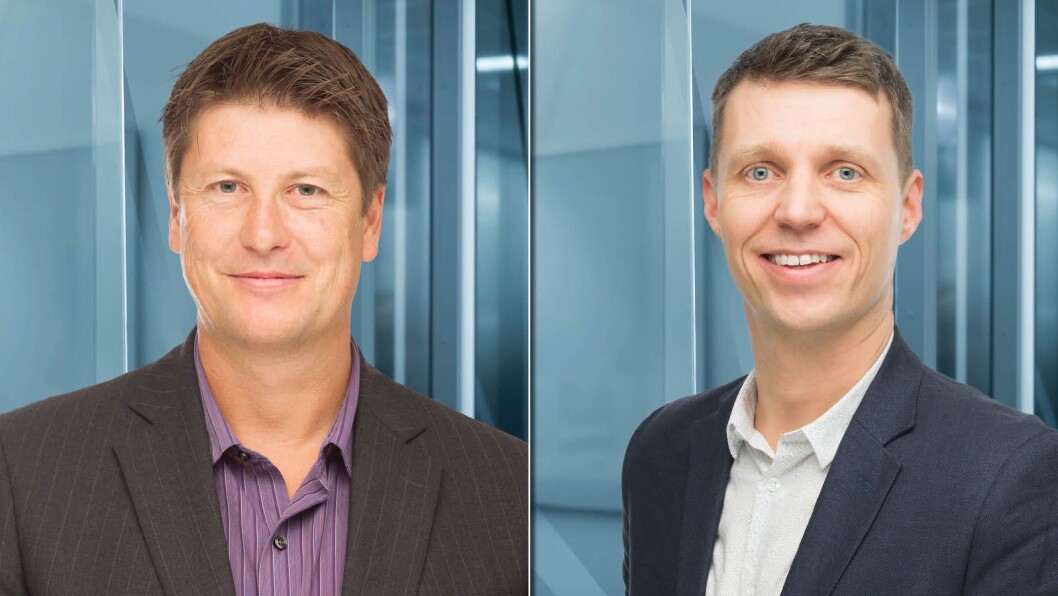 Håkon Borud og Jo Christian Oterhals, tidligere medieledere - nå First House-rådgivere. Håkon Borud og Jo Christian Oterhals, tidligere medieledere - nå First House-rådgivere.