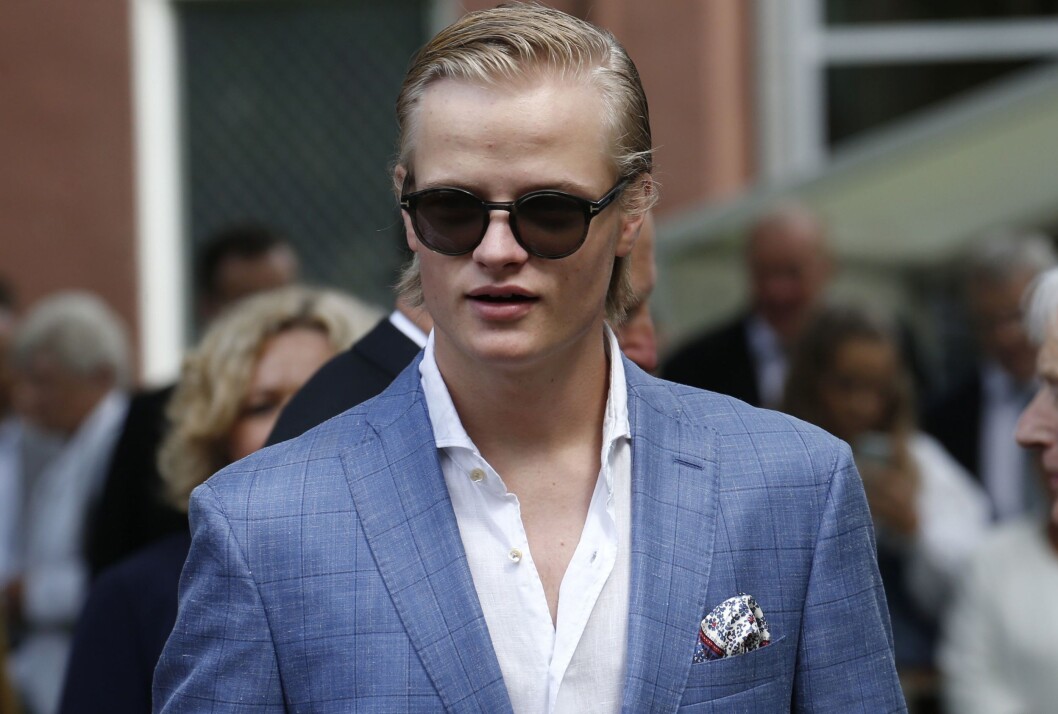 Marius Borg Høiby, her i forbindelse med et arrangement under kongeparets 25-årsjubileum i fjor. Marius Borg Høiby, her i forbindelse med et arrangement under kongeparets 25-årsjubileum i fjor.