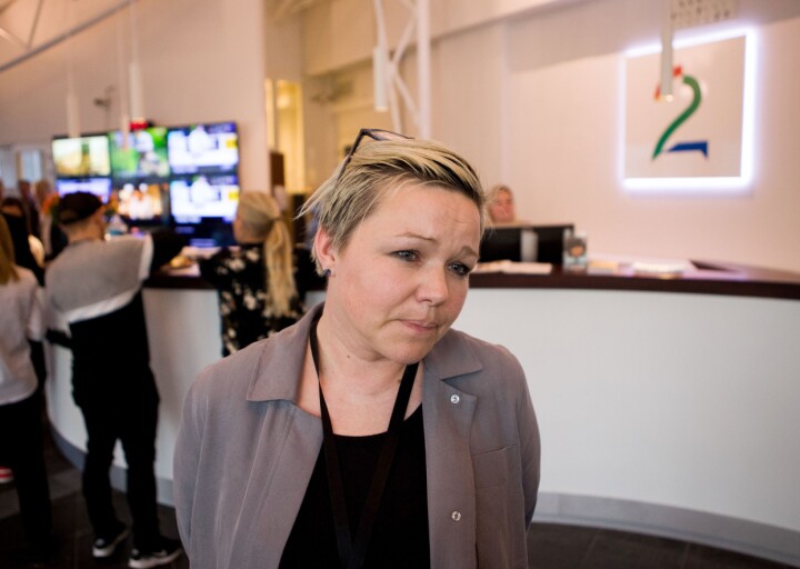 Klubbleder Henrikke Helland i TV 2.