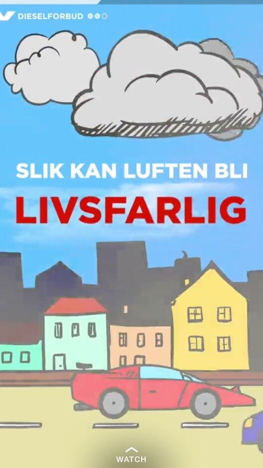 Slik vil VGs Discover-utgave kunne se ut. (Printscreen fra VG) Slik vil VGs Discover-utgave kunne se ut. (Printscreen fra VG)