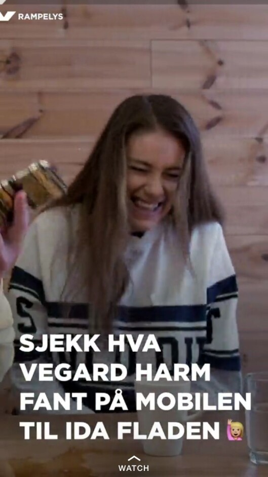 Eksempel på hvordan VGs Snap Discover ser ut. Eksempel på hvordan VGs Snap Discover ser ut.