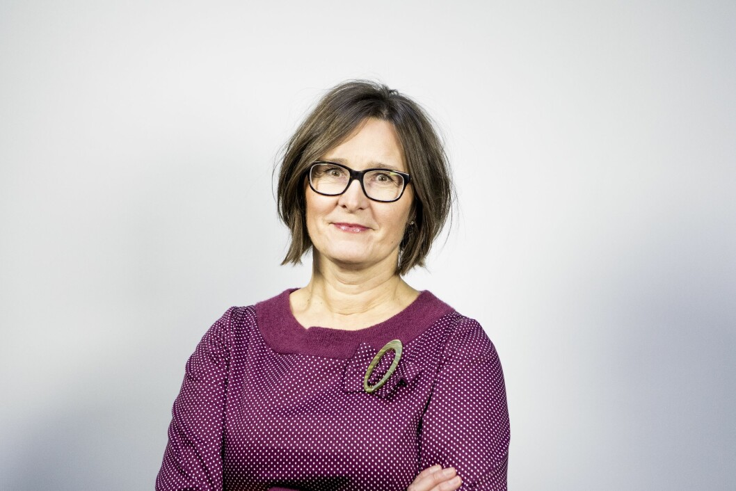 Styremedlem Britt Sofie Hestvik i Fagpressen. Hun er også ansvarlig redaktør og adm. dir i Kommunal-Rapport.
