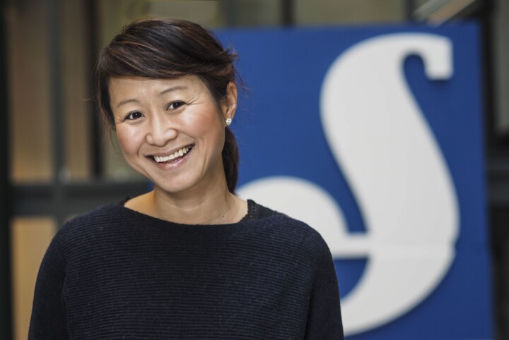 Camilla Kim Kielland, kommunikasjonsdirektør i Schibsted sier Schibsted tiltrekker seg attraktive folk.