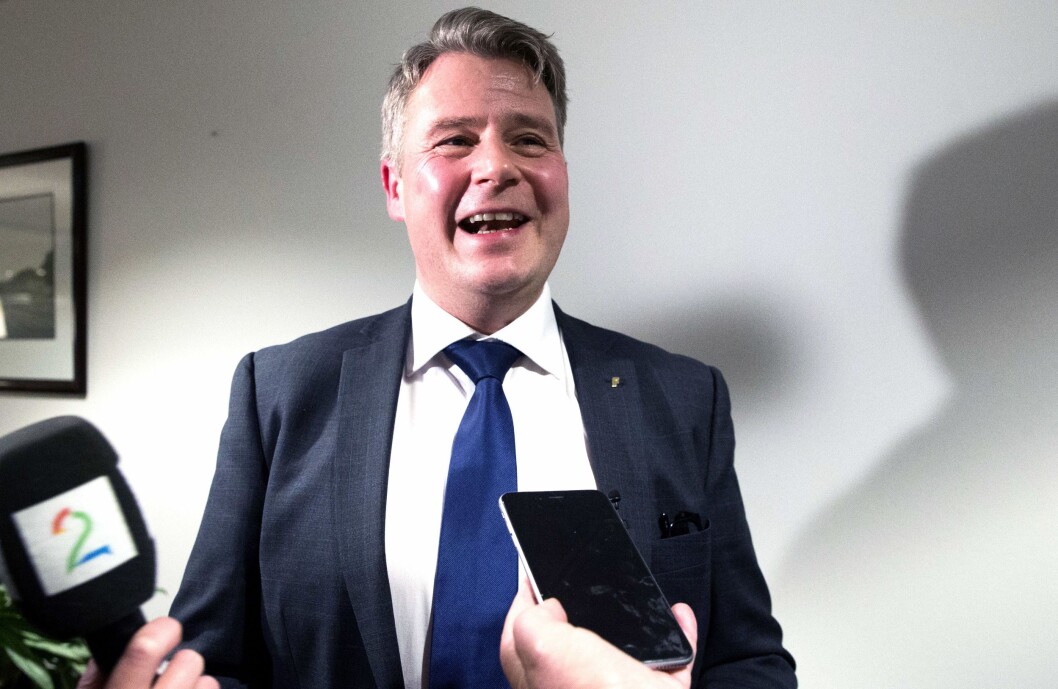 Harstadværingen Per-Willy Amundsen (Frp) overtok rett før jul som justisminister. Harstadværingen Per-Willy Amundsen (Frp) overtok rett før jul som justisminister.