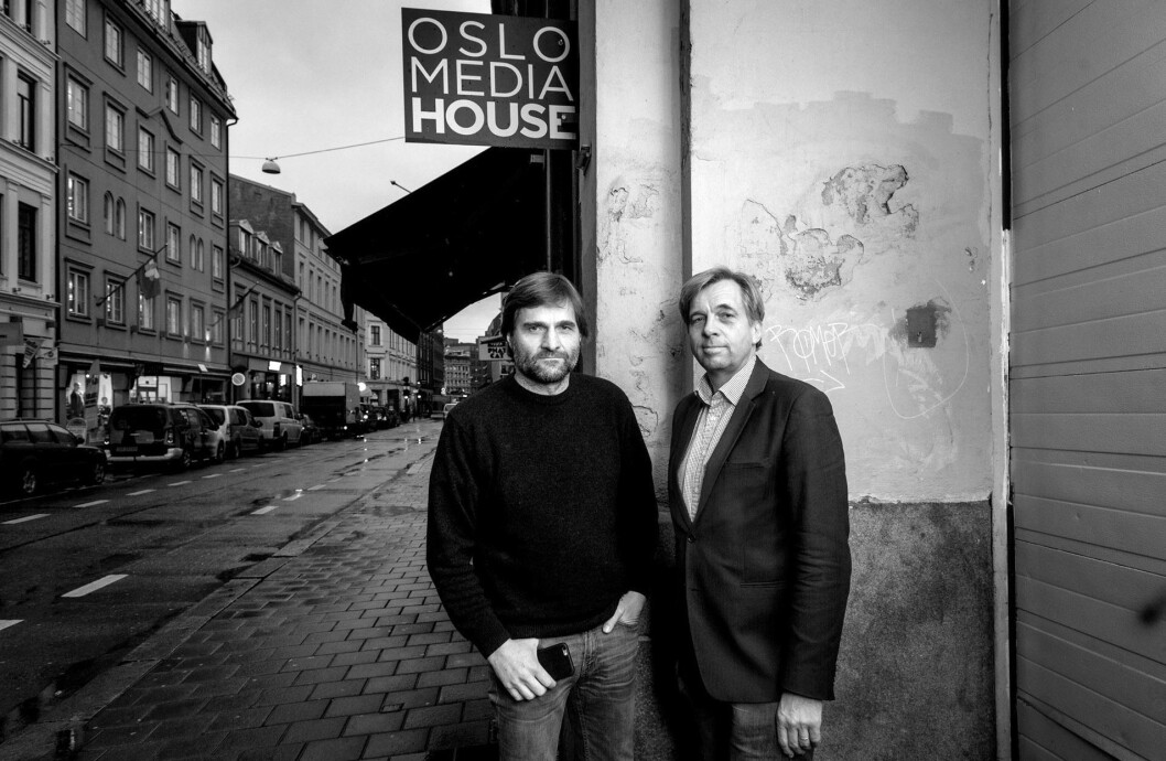 Forfatterne av «Autostory»: Magne Otterdal (t.v.) og Geir-Terje Ruud. Forfatterne av «Autostory»: Magne Otterdal (t.v.) og Geir-Terje Ruud.