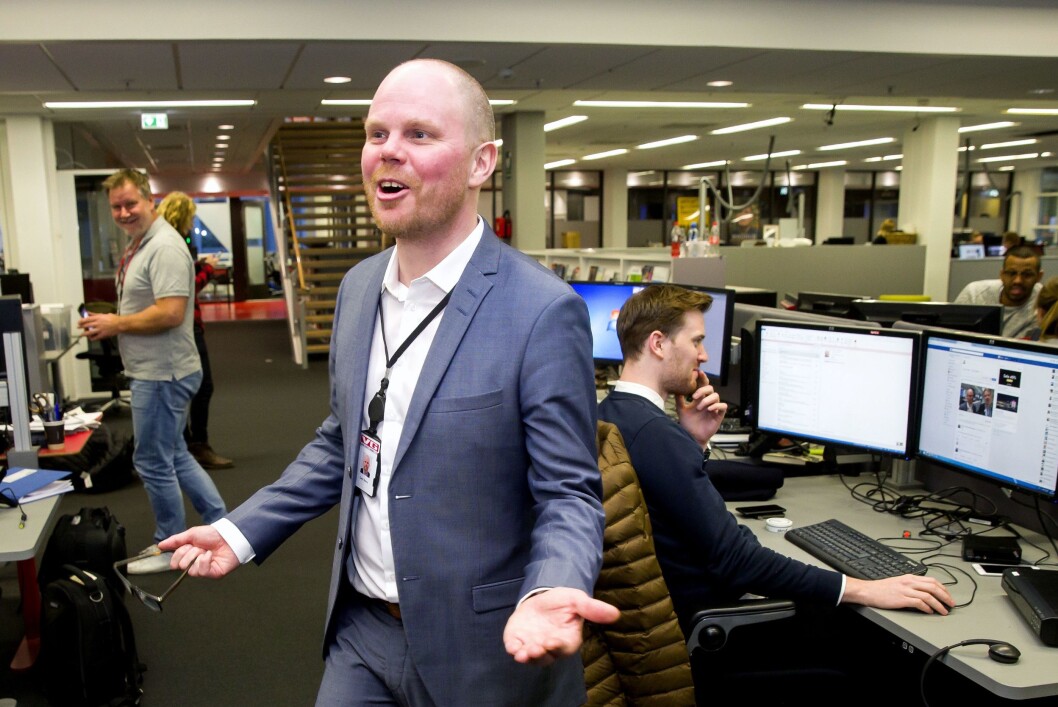 Gard Steiro - her fotografert samme dag det ble kjent at han skulle overta som VG-sjef. Gard Steiro - her fotografert samme dag det ble kjent at han skulle overta som VG-sjef.