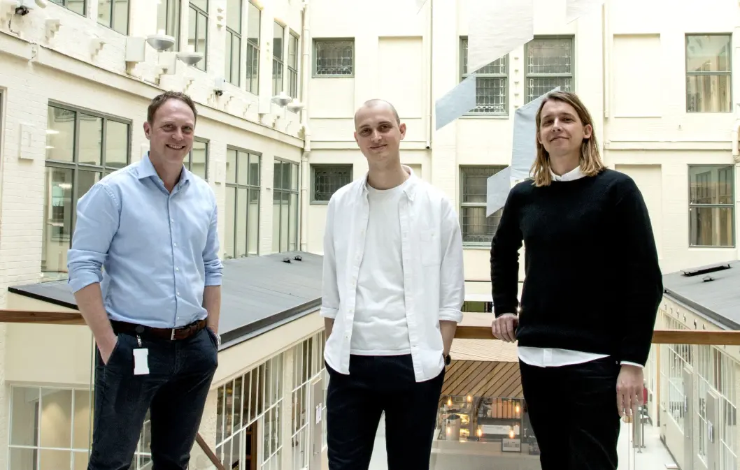 Group M samarbeider med IBM Watson om kunstig intelligens. Denne uka var nordiske kolleger på besøk i Norge for å presentere mulighetene. Fra venstre: Martin Bentzen, COO i GroupM Norge, Emil Lauritsen, Digital Developer og Baltazar Ozonek, Head of Marketing Technology, begge GroupM Nordic. Group M samarbeider med IBM Watson om kunstig intelligens. Denne uka var nordiske kolleger på besøk i Norge for å presentere mulighetene. Fra venstre: Martin Bentzen, COO i GroupM Norge, Emil Lauritsen, Digital Developer og Baltazar Ozonek, Head of Marketing Technology, begge GroupM Nordic.