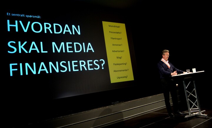 Hans Geelmuyden på Hellkonferansen, februar 2017.