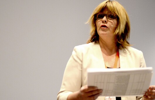 Ingvild Bryn, språksjefvikar i NRK. Ingvild Bryn, språksjefvikar i NRK.