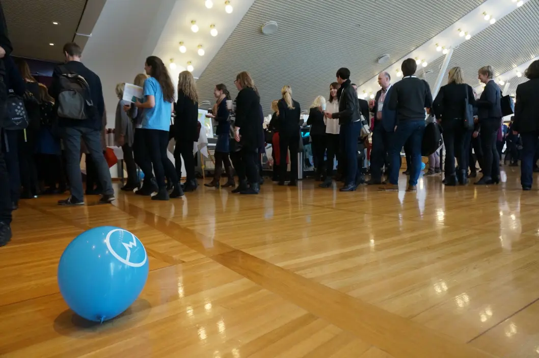Fra Kommunikasjonsdagen, foreningens årlige arrangement. Fra Kommunikasjonsdagen, foreningens årlige arrangement.