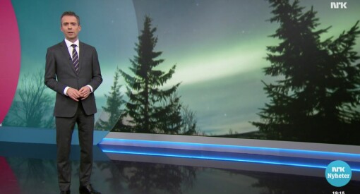 NRK har 31 årsverk på nyheter i Troms. Dagsrevyen sendte likevel eget team for å lage nordlys-reportasje