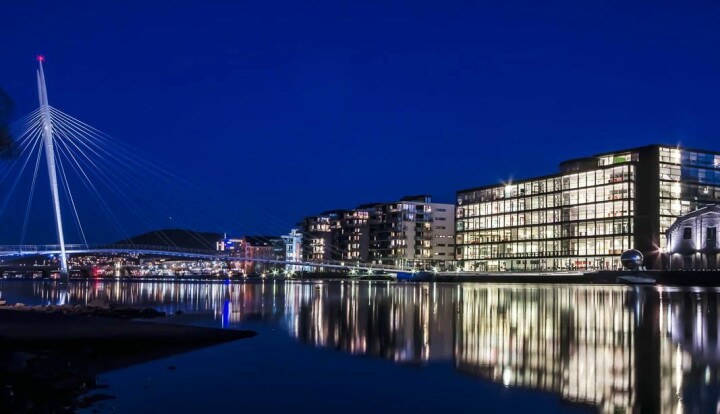 Drammens kommune nye multimedieenhet skal vise fram Drammen fra sin beste side - som denne.