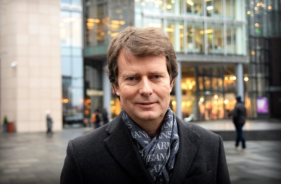 Konsernsjef Per Axel Koch i Polaris Media. Konsernsjef Per Axel Koch i Polaris Media.