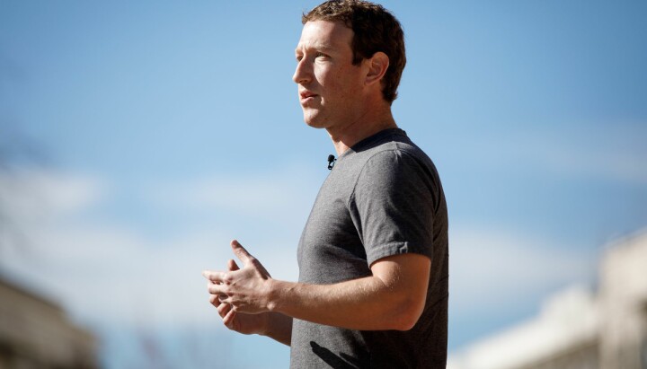 Mark Zuckerberg, grunnlegger og toppsjef i Facebook.