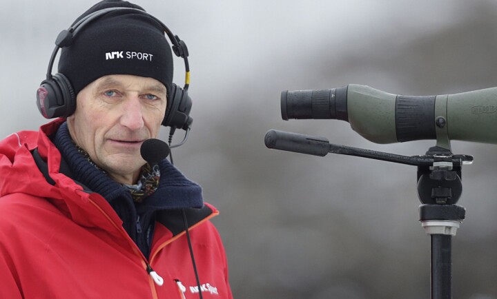 Ola Lunde, ekspertkommentator for NRK.