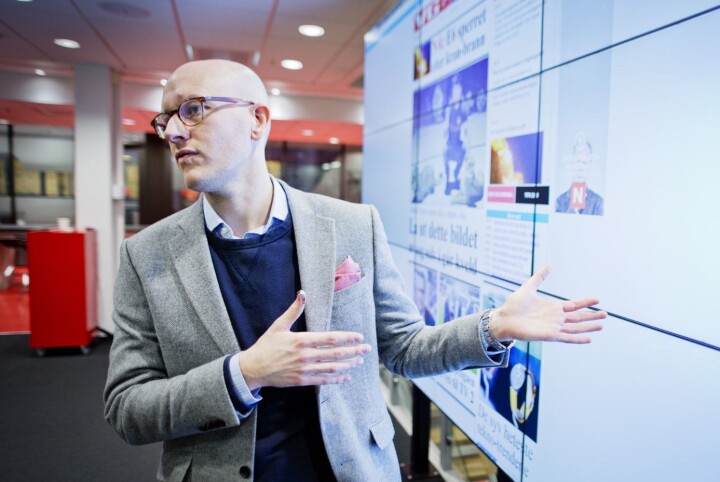 Digitalredaktør Ola Stenberg i VG.