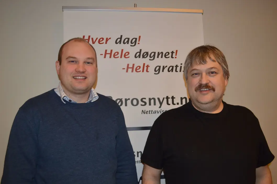 Eirik Dalseg og Tore Østby er daglig leder og redaktør for Rørosnytt - og var også initativtaker til Trondheimsnytt, som aldri kom ordentlig i gang. Eirik Dalseg og Tore Østby er daglig leder og redaktør for Rørosnytt - og var også initativtaker til Trondheimsnytt, som aldri kom ordentlig i gang.