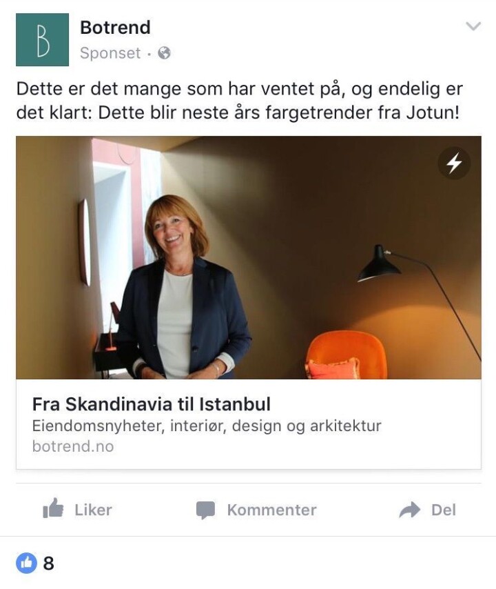 Er dette journalistikk eller reklame? Utydelig, mener Helen Frøyseth Nicholson.