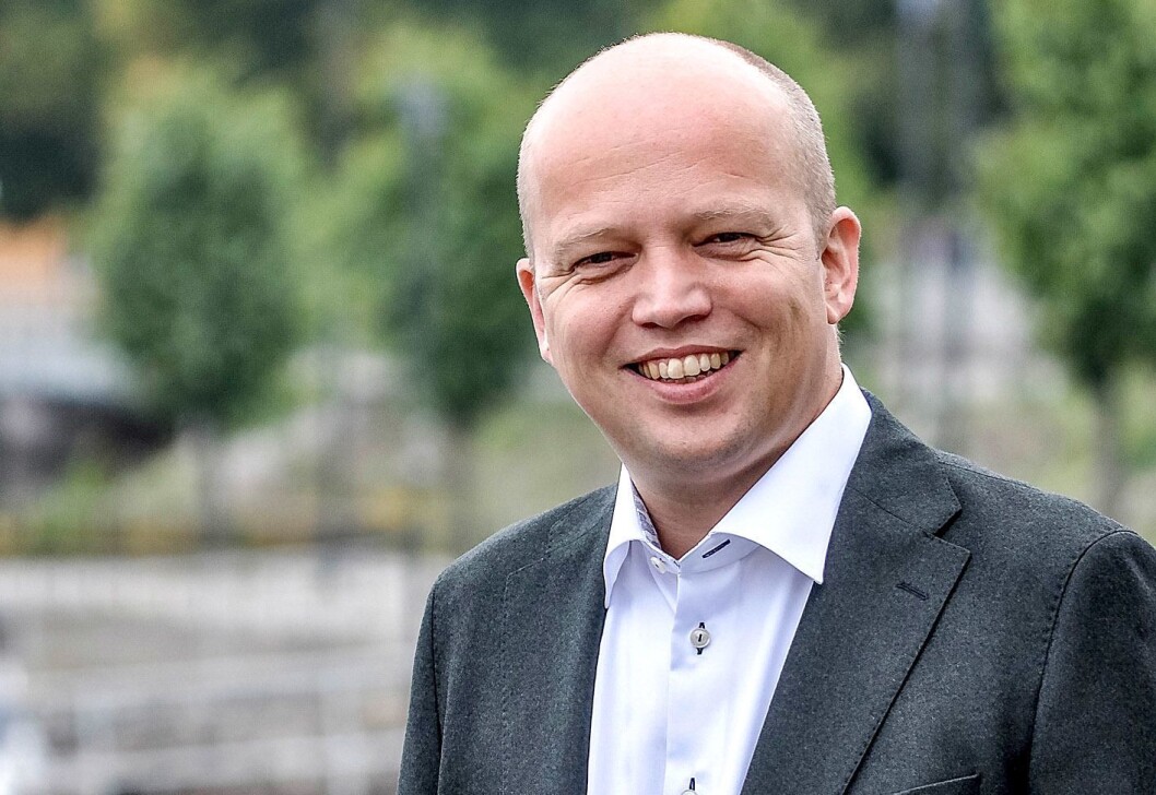 Trygve S. Vedum, partileder i Senterpartiet. Trygve S. Vedum, partileder i Senterpartiet.