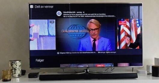 Facebooks nye app til Apple-TV. Facebooks nye app til Apple-TV.
