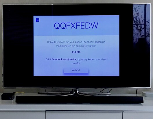 Slik logger du på Facebooks nye app. Slik logger du på Facebooks nye app.