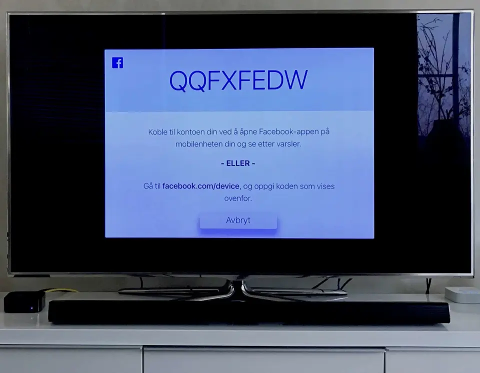 Slik logger du på Facebooks nye app. Slik logger du på Facebooks nye app.