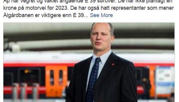 ...og slik vinklet Frp saken til. ...og slik vinklet Frp saken til.
