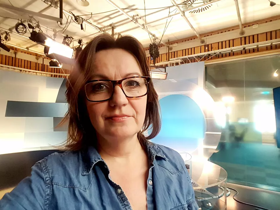 Regionredaktør Jannicke Engan i NRK Øst.