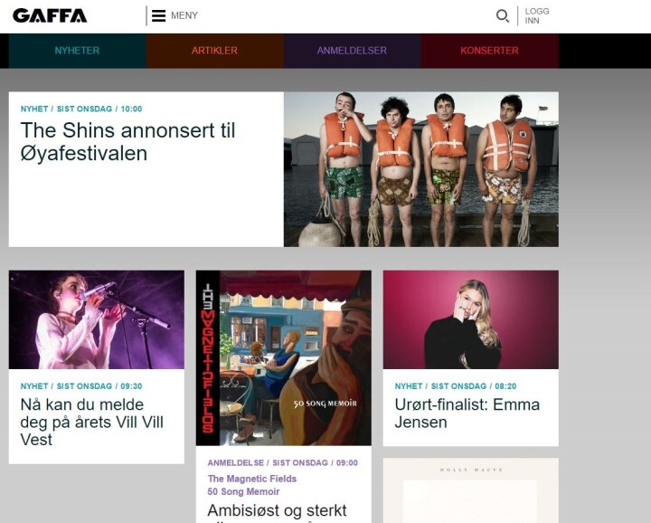 Musikkmagasinet Gaffa legger ned sin satsing i Norge.
