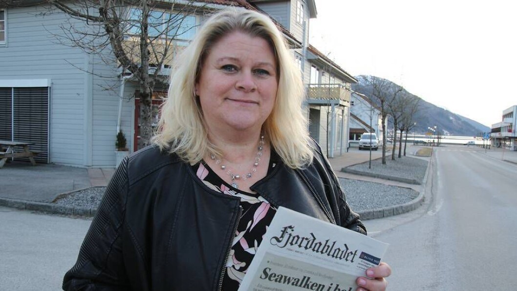 Ingebjørg Nilsen Stokkenes blir sjef for lokalavisa. Ingebjørg Nilsen Stokkenes blir sjef for lokalavisa.