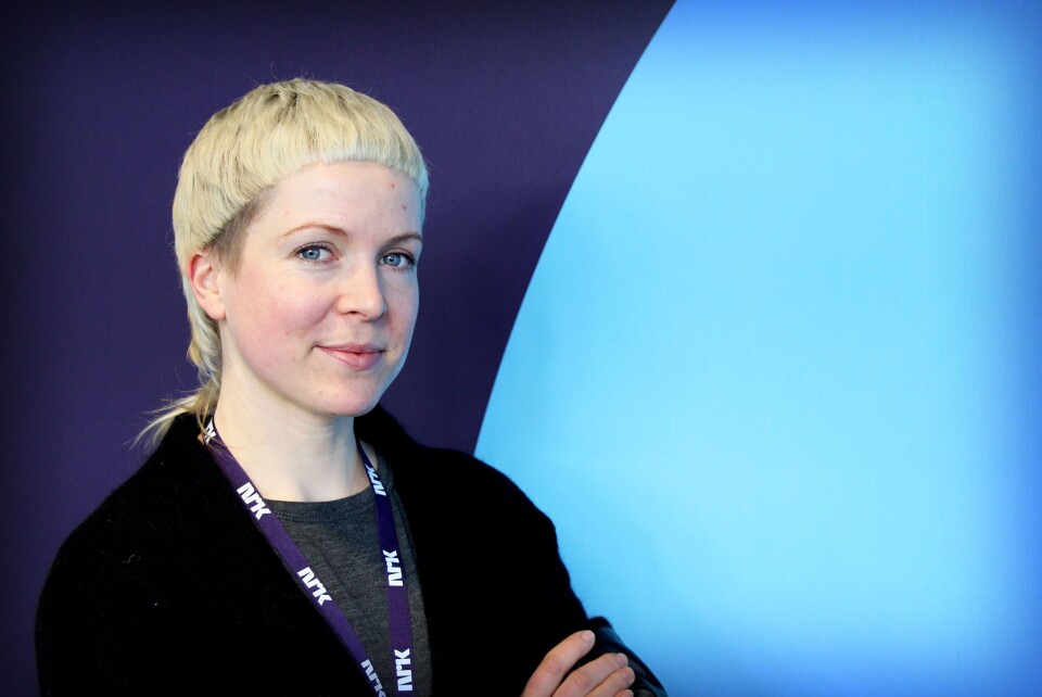 Redaksjonssjef Ingjerd Østrem Omland i NRK på Tyholt i Trondheim. Hun har ansvaret for for Her og Nå, P3nyheter og Trafikk. Redaksjonssjef Ingjerd Østrem Omland i NRK på Tyholt i Trondheim. Hun har ansvaret for for Her og Nå, P3nyheter og Trafikk.