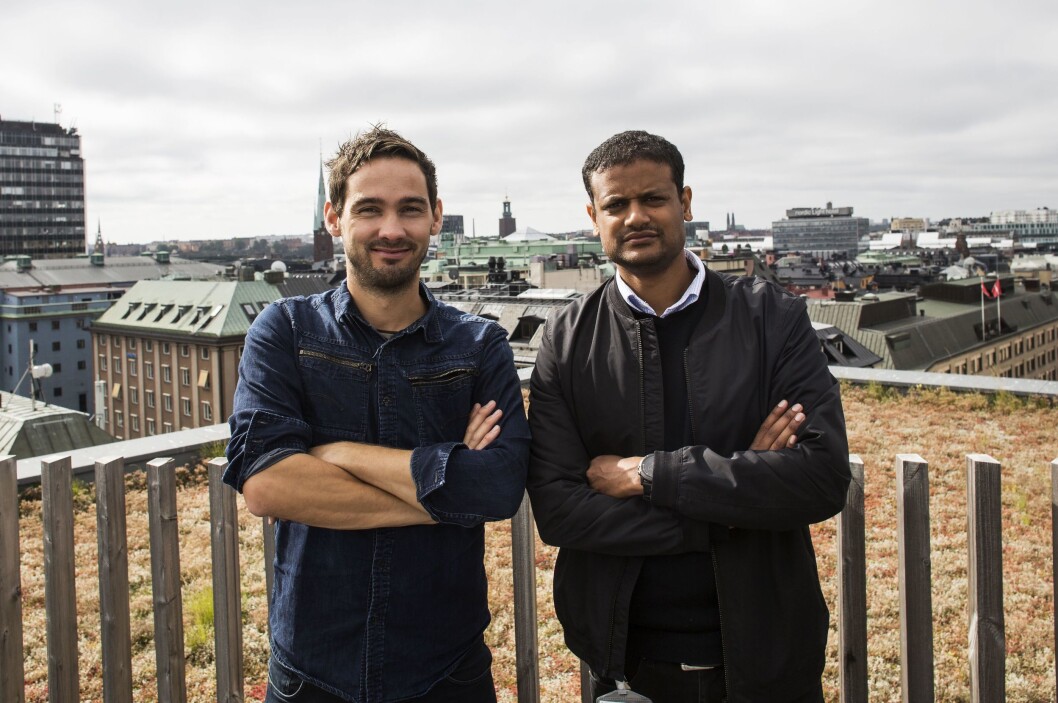 Shifter-gründerne Per-Ivar Nikolaisen og Lucas Haile. Shifter-gründerne Per-Ivar Nikolaisen og Lucas Haile.