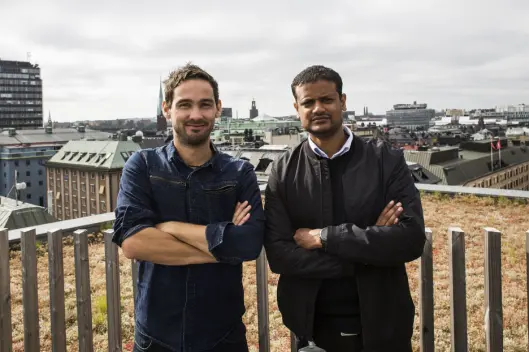 Shifter-gründerne Per-Ivar Nikolaisen og Lucas Haile. Shifter-gründerne Per-Ivar Nikolaisen og Lucas Haile.
