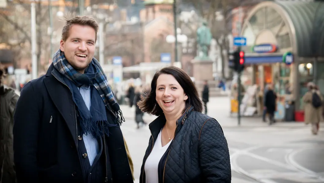 Mathias Klingenberg og Hanne Kirknes Løvik har fått fast jobb i TU.no. Mathias Klingenberg og Hanne Kirknes Løvik har fått fast jobb i TU.no.