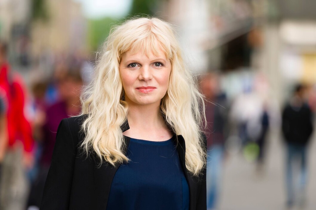 Programleder Marte Spurkland i Helsekontrollen på TV 2. Programleder Marte Spurkland i Helsekontrollen på TV 2.