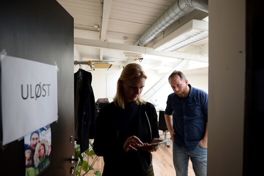 Uløst-redaksjonen ved Kristine Hellesland og Tor-Erling Thømt Ruud i VG. Uløst-redaksjonen ved Kristine Hellesland og Tor-Erling Thømt Ruud i VG.