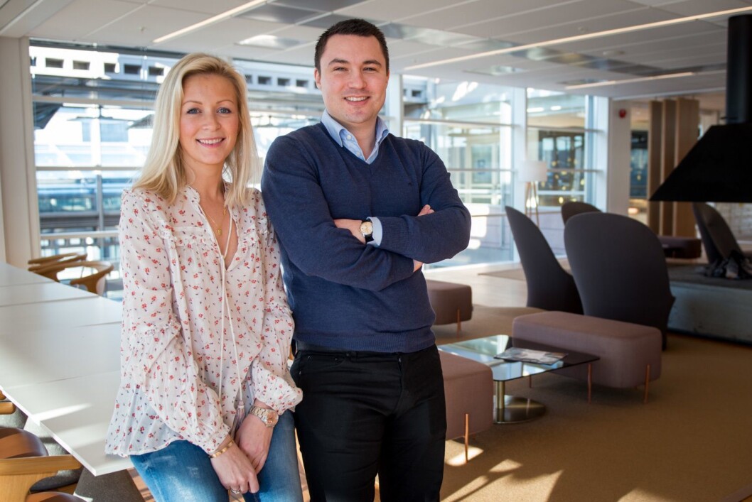 Ida Barth Thomassen og Anders Ruud, daglig leder og innholdssjef for Aftenposten Brand Studio. Ida Barth Thomassen og Anders Ruud, daglig leder og innholdssjef for Aftenposten Brand Studio.