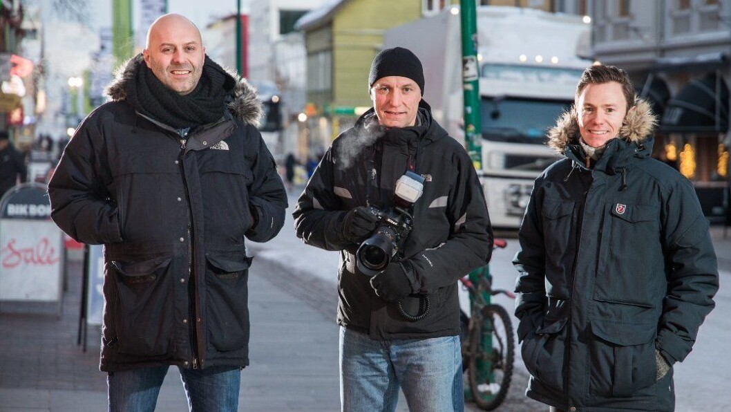 I fjor mistet disse tre jobben på VGs Tromsø-kontor. Fra venstre: Thor Harald Henriksen, Terje Mortensen og Eirik Linaker Berglund. I fjor mistet disse tre jobben på VGs Tromsø-kontor. Fra venstre: Thor Harald Henriksen, Terje Mortensen og Eirik Linaker Berglund.