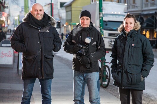 I fjor mistet disse tre jobben på VGs Tromsø-kontor. Fra venstre: Thor Harald Henriksen, Terje Mortensen og Eirik Linaker Berglund. I fjor mistet disse tre jobben på VGs Tromsø-kontor. Fra venstre: Thor Harald Henriksen, Terje Mortensen og Eirik Linaker Berglund.