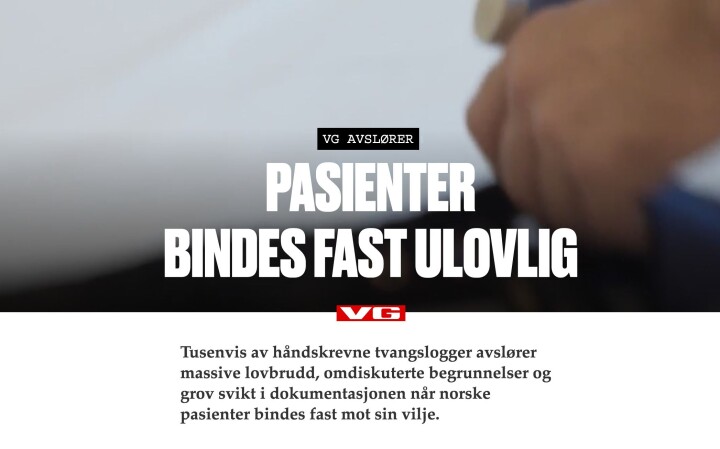 Tvangsloggene - fra hovedsaken publisert høsten 2016.