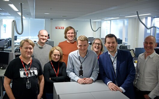 Dagsorden-avdelingen i VG: Eirik Mosveen, Erlend Ofte Arntsen, Nanna Johannessen, Bjørnar Tommelstad, Lars Håkon Grønning, Synnøve Åsebø, Anders Sooth Knutsen og Rolf J. Widerøe. Dagsorden-avdelingen i VG: Eirik Mosveen, Erlend Ofte Arntsen, Nanna Johannessen, Bjørnar Tommelstad, Lars Håkon Grønning, Synnøve Åsebø, Anders Sooth Knutsen og Rolf J. Widerøe.