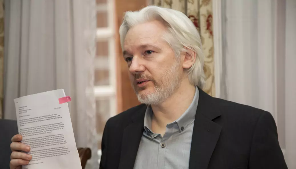 WikiLeaks-grunnleggeren Julian Assange.