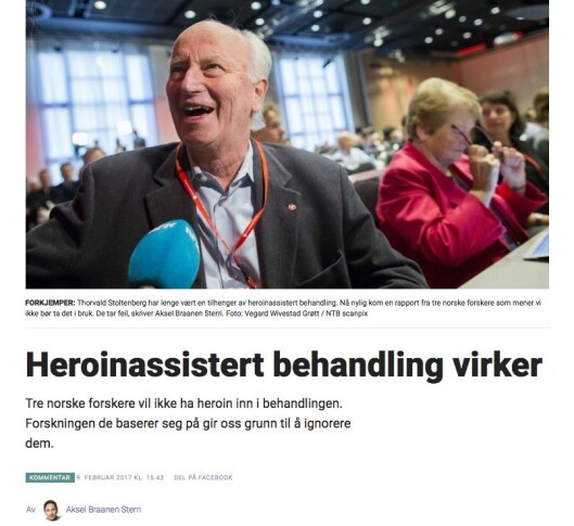 Kommentar fra (tidligere) Dagblad-kommentator Aksel Braanen Sterri. Kommentar fra (tidligere) Dagblad-kommentator Aksel Braanen Sterri.