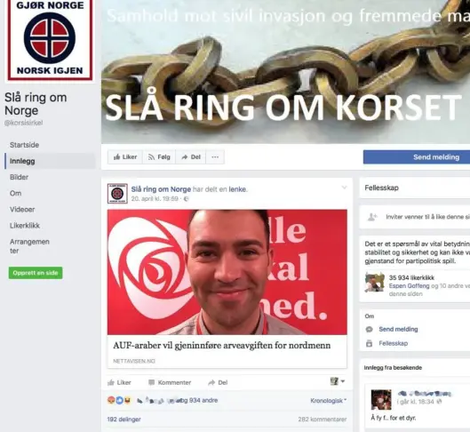 Slik ble Nettavisen-saken om Mani Hussaini delt. Slik ble Nettavisen-saken om Mani Hussaini delt.