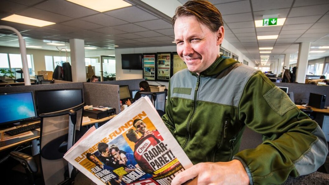 Stig Jakobsen kan glede seg over stor interesse hos avisleserne i Steinkjer. Stig Jakobsen kan glede seg over stor interesse hos avisleserne i Steinkjer.